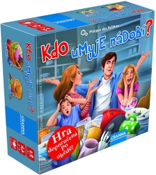 Party Game Granna Who Washes the Dishes?