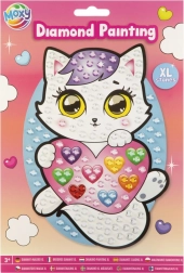 Creative Diamond Painting Set Cat XL
