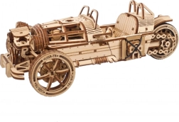 Ugears puidust mehaaniline 3D ehituskomplekt – UGR-S kolmerattaline
