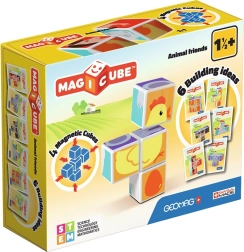 Geomag Magicube lõbusad loomad – magnetilised klotsid lastele