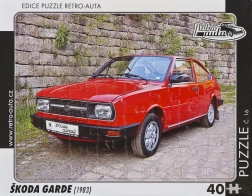 Pusle RETRO-AUTOD Škoda Garde 40 tükki