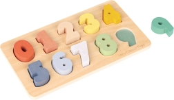 Puidust pusle – numbrid 0–9