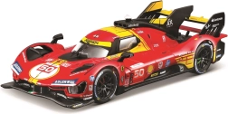 Bburago Ferrari 499P 1:43 24h Le Mans 2024 kõvas karbis