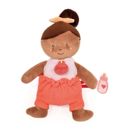 Doudou Jolijou doll 18 cm orange