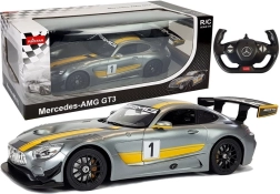 R/C Car Mercedes-AMG GT3 Rastar 1:14 Gray Remote Controlled