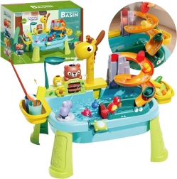 Woopie 4-in-1 Water Table Fishing Slide Giraffe