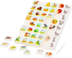 Association game farm animals – 48 pieces