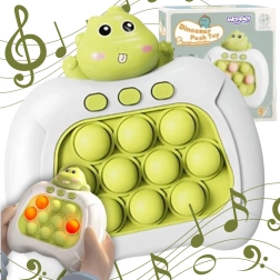 Interaktiivne antistressimäng POP IT dinosaurus – roheline