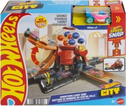 Hot Wheels City Mängukomplekt Nätsupood ja väikeauto