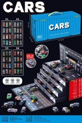 Autode komplekt garaažiga konteineris (48 tk)