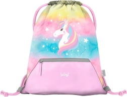 Baagl kott taskuga Rainbow Unicorn