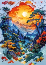 Trefl pusle Paberikunst: Org 1000 tükki