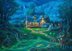 Haunted House Puzzle 1000 Pieces SCHMIDT