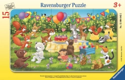 Ravensburger puzzle Birthday Celebration with Animal Friends 15 pieces