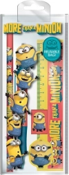 Koolikomplekt Minionid – kirjatarvete komplekt pinaliga