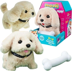 Woopie interaktiivne plüüskoer kondiga (bichon või kuldne retriiver)