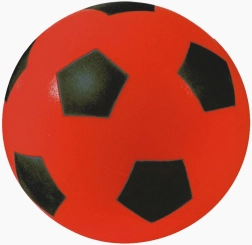 Pehme vahtpall Androni 19,4 cm – punane