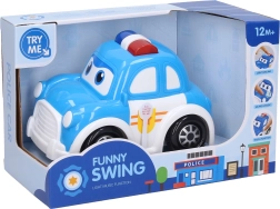 Politseiauto efektidega 15 cm