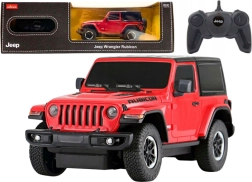 Kaugjuhtimisega auto Jeep Wrangler Rubicon punane