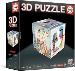 Educa 3D puslekuubik Esteetika 216 tükki