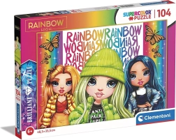 Briljantne pusle Rainbow High: Poppy, Jade ja Skyler 104 tükki