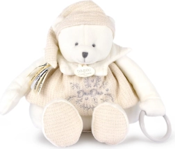 Doudou plüüsist jääkaru paeltega 30 cm beež