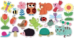 Vilac puidust magnetid Aed 20 tk