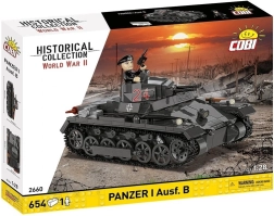 Panzer I Ausf. B tanki ehituskomplekt 1:28 – 654 detaili