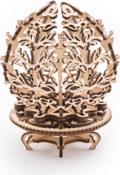 Puidust mehaaniline 3D pusle lill UGEARS (101 detaili)