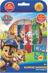 Puhutavad vildikad šabloonidega poistele Paw Patrol, 6 tk