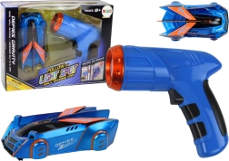 Laseriga juhitav auto seinale ja lakke