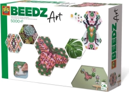 Beedz Art Hex Botanica Creative Set – hexagonal mosaic from iron-on beads