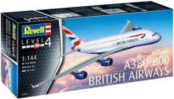 Plastikust lennukimudel AIRBUS A380-800 BRITISH AIRWAYS