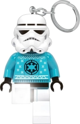 Lego Star Wars Stormtrooper jõulukampsunis – helendav võtmehoidja