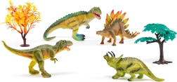 Lost World Dinosaur Set – figurines and trees for prehistoric play