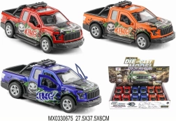 Mänguauto 1:32 tõmba-ja-sõida funktsiooniga