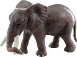 Plastic elephant figurine 13 cm