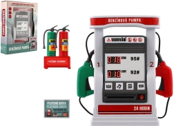 Lasteteemaline patareitoitel bensiinipump helide ja tuledega