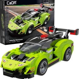 CaDA Building Set Green City Car Velocity Hurricane 165 Pieces