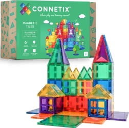 Magnetilised ehitusklotsid CONNETIX Rainbow Creative Pack, 102 osa