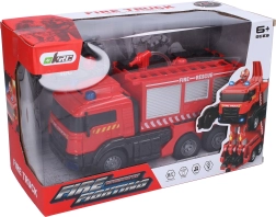RC tuletõrje autorobot 26 cm veekahuri ja transformatsiooniga