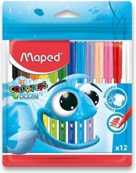 MAPED Color'Peps Ocean värvimarkerite komplekt, 12 tk