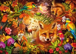 Puzzle Flowers, Fur and Feathers 1000 pieces