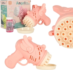 Pink Bubble Gun with Wings