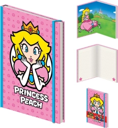 Super Mario märkmik A5 Premium Peach