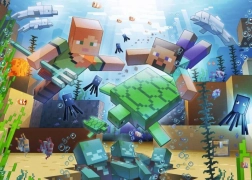 Minecrafti mosaiikpusle 1000 tükki