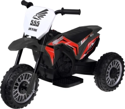 Laste elektriline kolmerattaline muusikaga – must