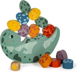 Puidust tasakaalustusmäng Dino