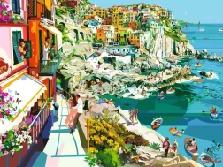 RAVENSBURGER Puzzle Romance in Cinque Terre – 1500 Pieces