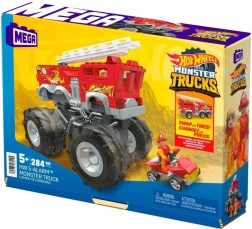 Ehituskomplekt MEGA Hot Wheels Monster Trucks 5-Alarm koos ATV neljarattalisega